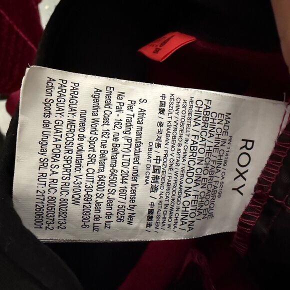 Roxy Pink Snow Pants Womens XS Waterproof Insulated Ski Snowboard Winter - Picture 14 of 15